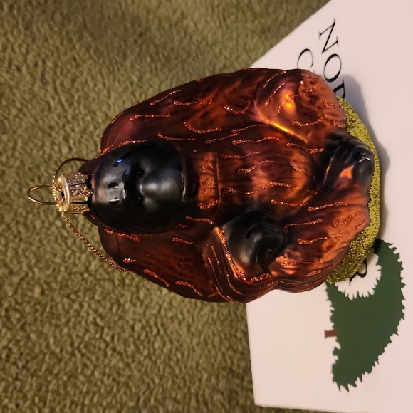 NorthStar Christmas Other - NorthStar Christmas Blown Glass Orangutan Ornament - Retired